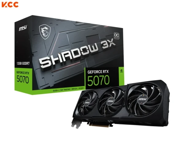 Card màn hình MSI GeForce RTX 5070 12G SHADOW 3X OC