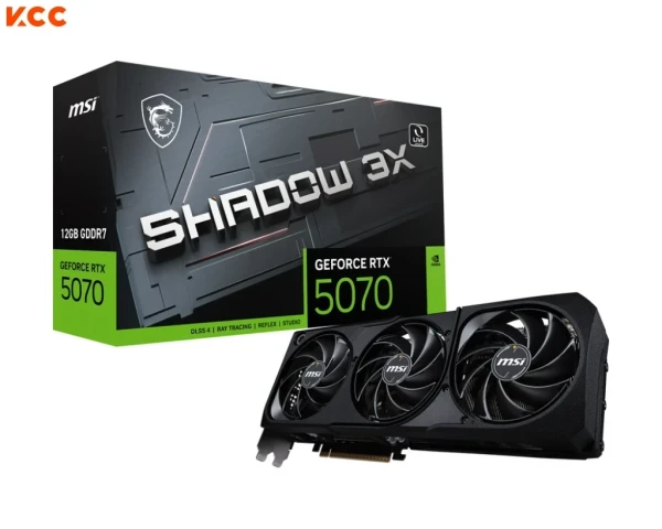 Card màn hình MSI GeForce RTX 5070 12G SHADOW 3X