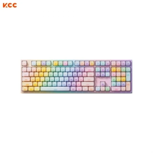 AKKO Keycap set – Colorful Cats MAO (PBT Dye-subbed / MAO profile / 142 nút)