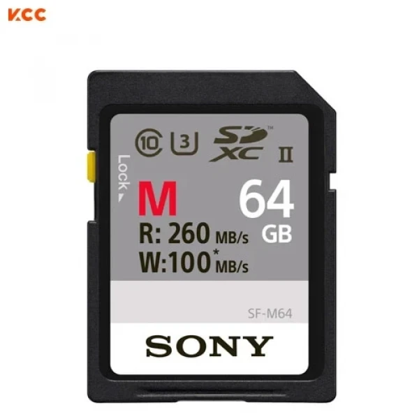 Thẻ nhớ Sony 64GB 260 MB/s M Series UHS-II SDXC (U3)