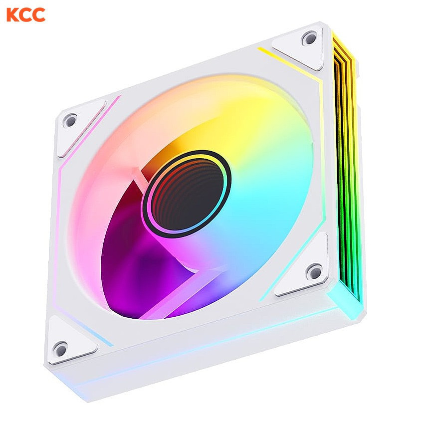Fan MAGIC SNOWMAN F120 V1 ARGB White (Fan Ngược)