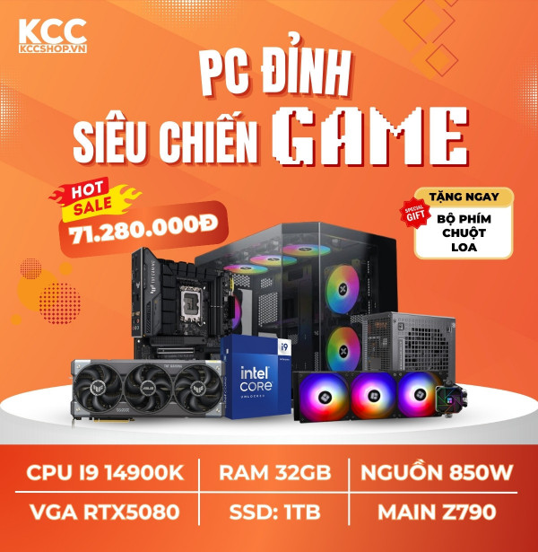 PC KCC Intel i9-14900K / VGA RTX 5080