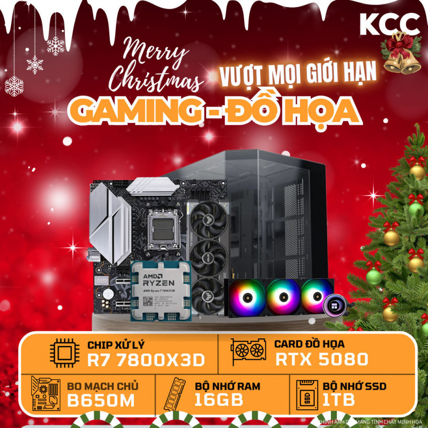 PC KCC AMD R7-7800X3D / VGA RTX 5080