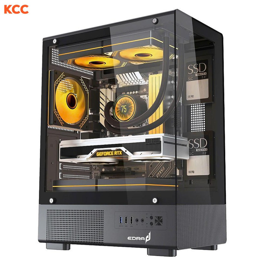 Vỏ case gaming EDRA ECS1304 - Maximus