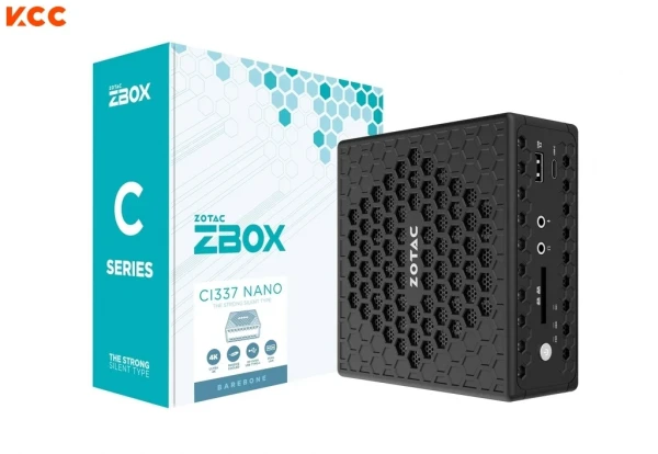 Bộ Mini PC Zotac ZBOX CI337 nano (ZBOX-CI337NANO-BE1)