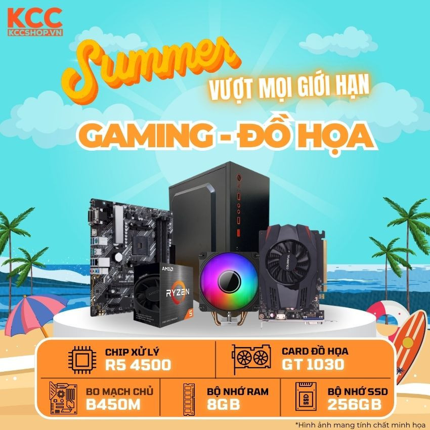 PC KCC AMD R5-4500 / GT 1030