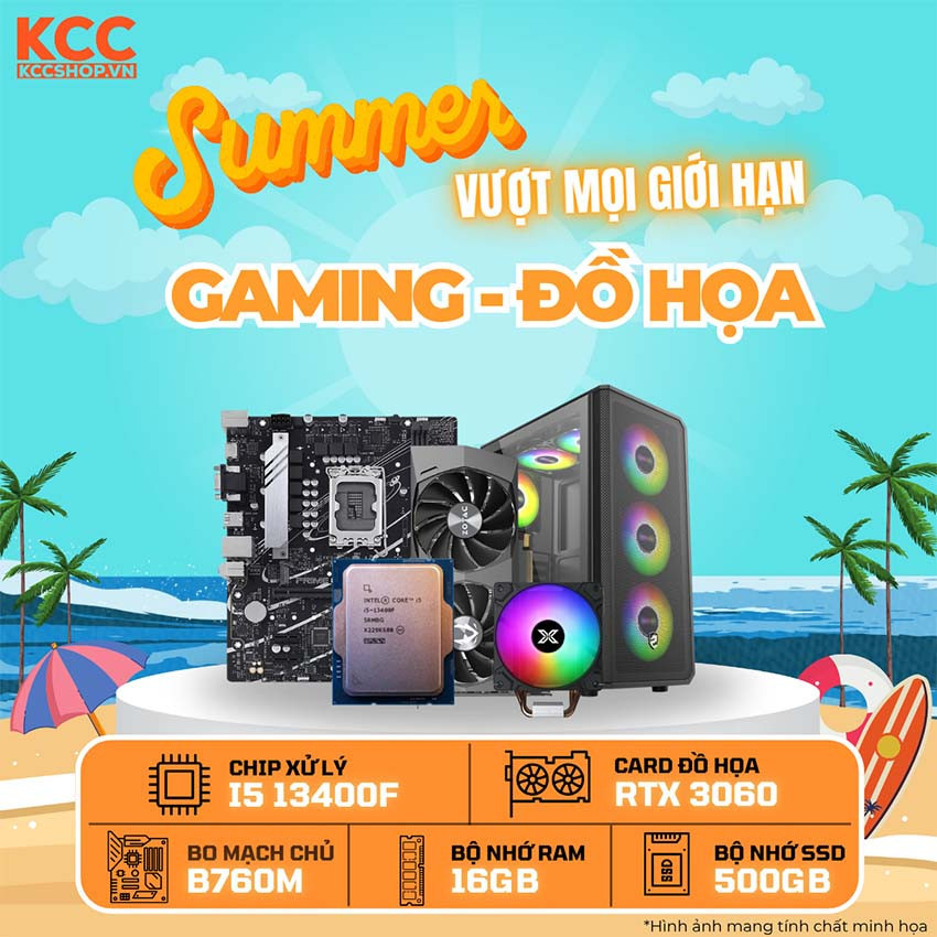 PC KCC Intel i5-13400F / VGA RTX 3060