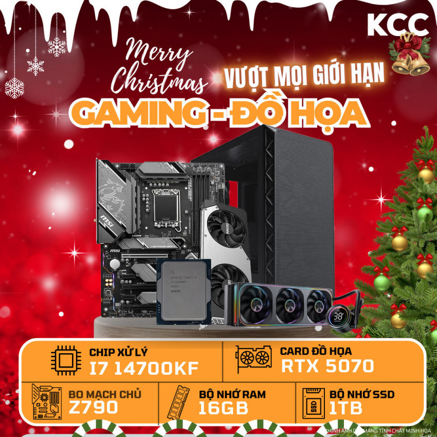 PC KCC Intel i7-14700KF / VGA RTX 5070