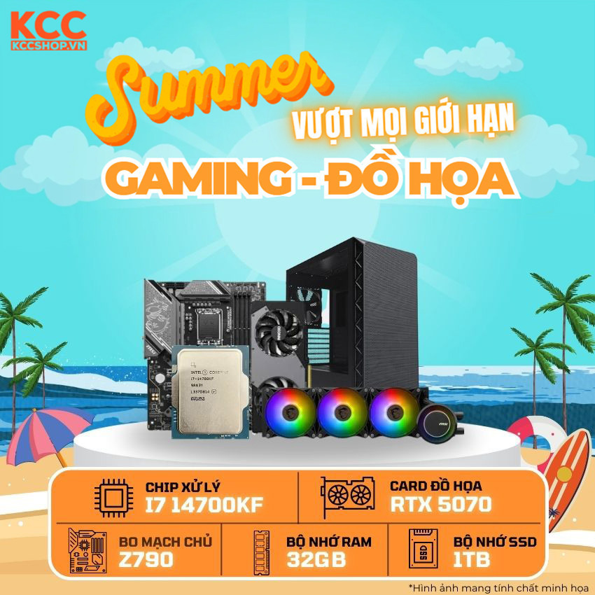 PC KCC Intel i7-14700KF / VGA RTX 5070
