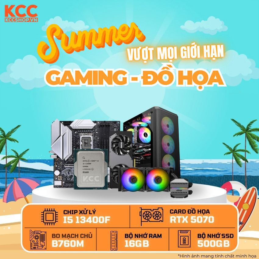 PC KCC Intel i5-13400F / VGA RTX 5070