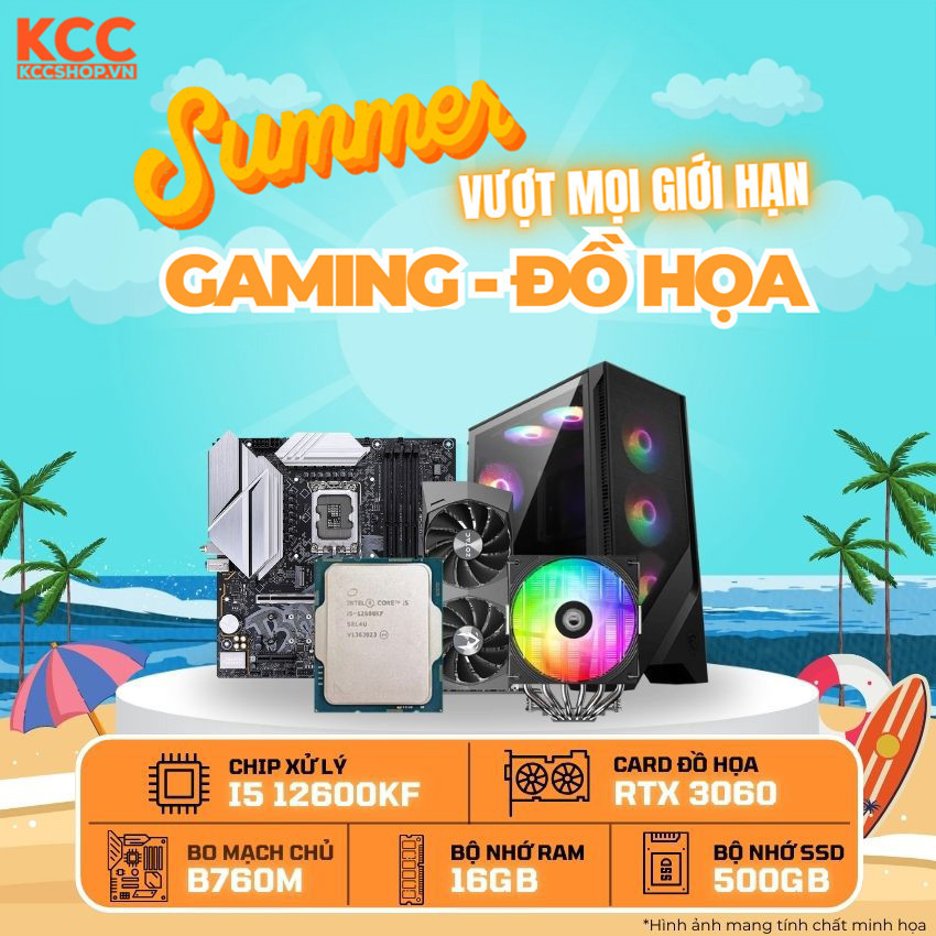 PC KCC Intel i5-12600KF / VGA RTX 3060