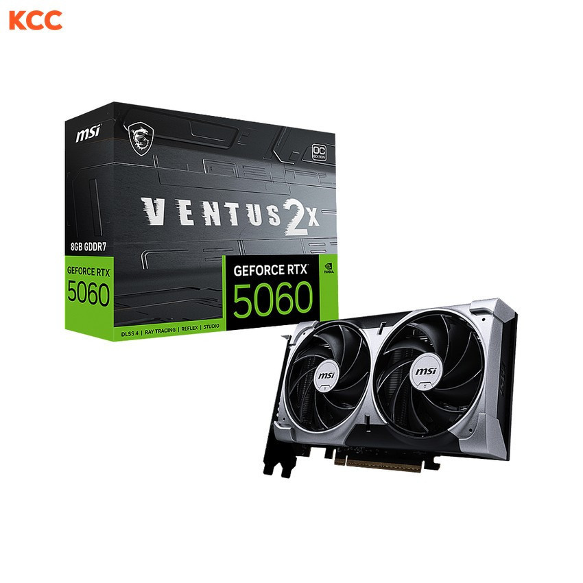 Card màn hình MSI GeForce RTX 5060 8G VENTUS 2X OC
