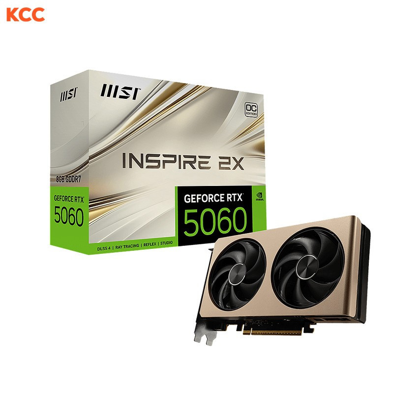 Card màn hình MSI GeForce RTX 5060 8G INSPIRE 2X OC