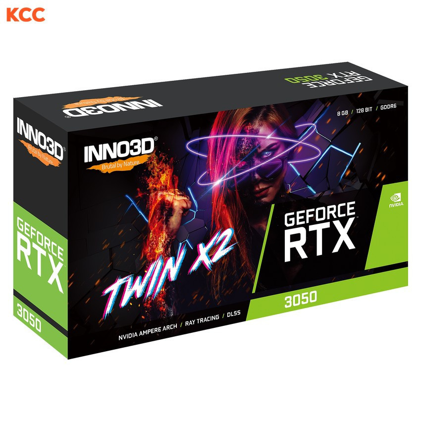 VGA INNO3D GeForce RTX 3050 TWIN X2 8GB