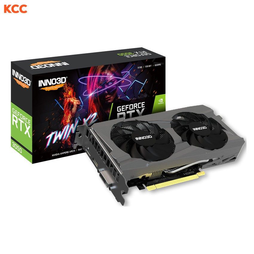 VGA INNO3D GeForce RTX 3050 TWIN X2 8GB