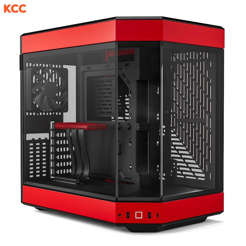 Vỏ case HYTE Y60 Black Red (CS-HYTE-Y60-BR)