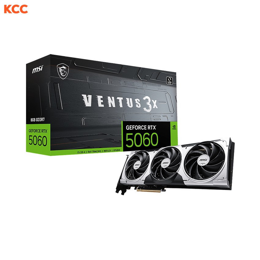 Card màn hình MSI GeForce RTX 5060 8G VENTUS 3X