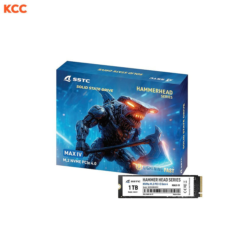 Ổ cứng SSD SSTC HAMMERHEAD MAX-IV 1TB (Gen 4)