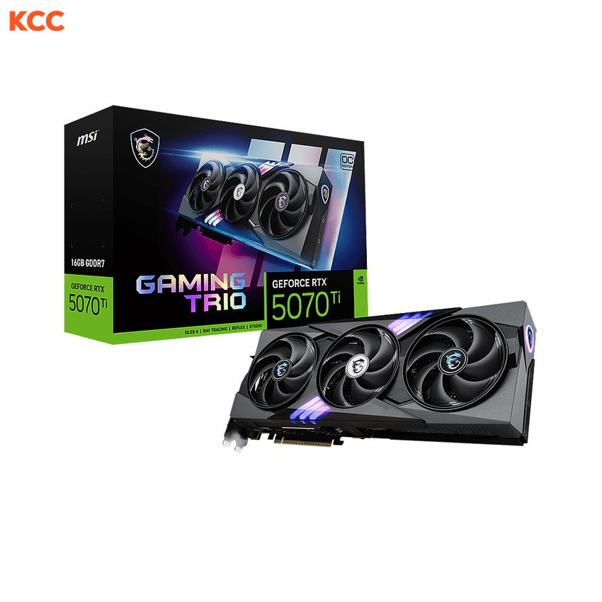 Card màn hình MSI GeForce RTX 5070 Ti 16G GAMING TRIO OC