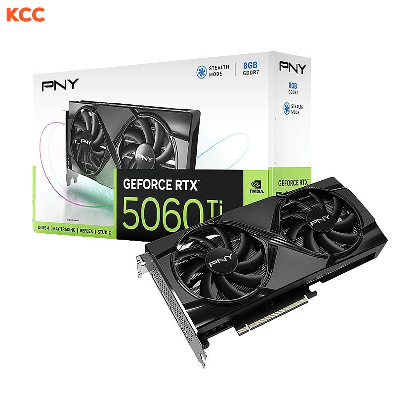 VGA PNY GeForce RTX 5060 Ti 8GB Dual Fan (VCG5060T8DFXPB1)