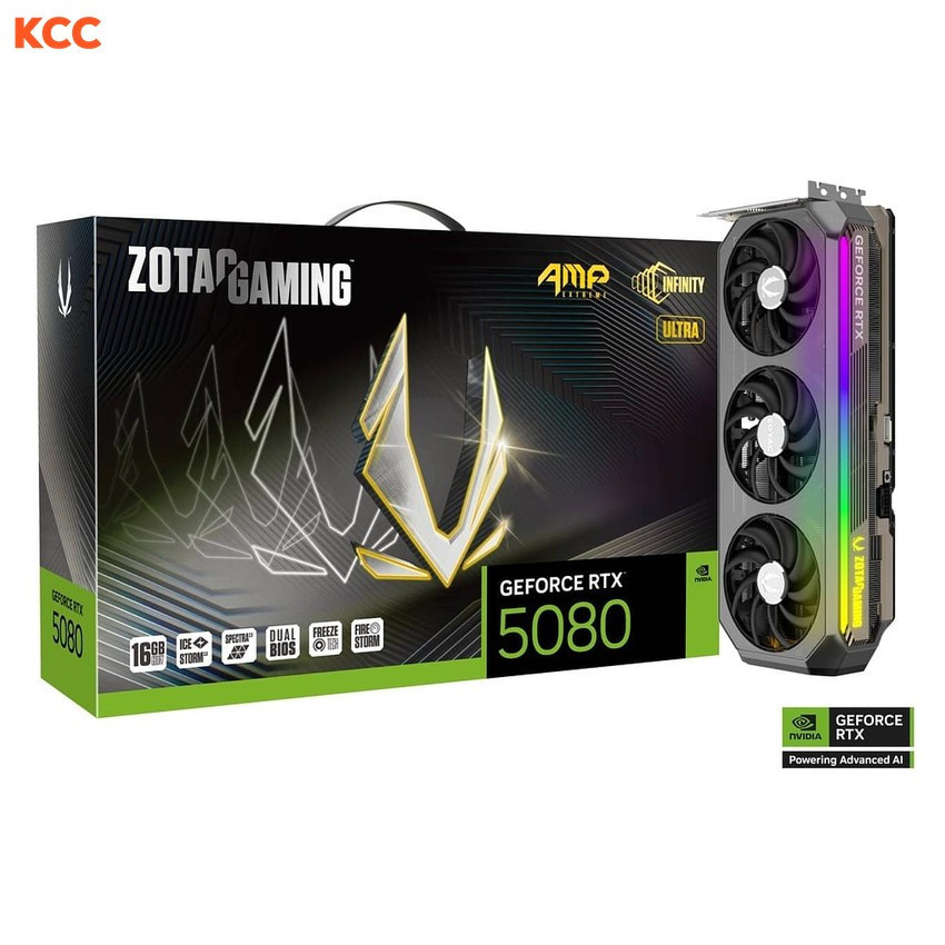 VGA ZOTAC GAMING GeForce RTX 5080 AMP Extreme INFINITY ULTRA (ZT-B50800BU-10P)