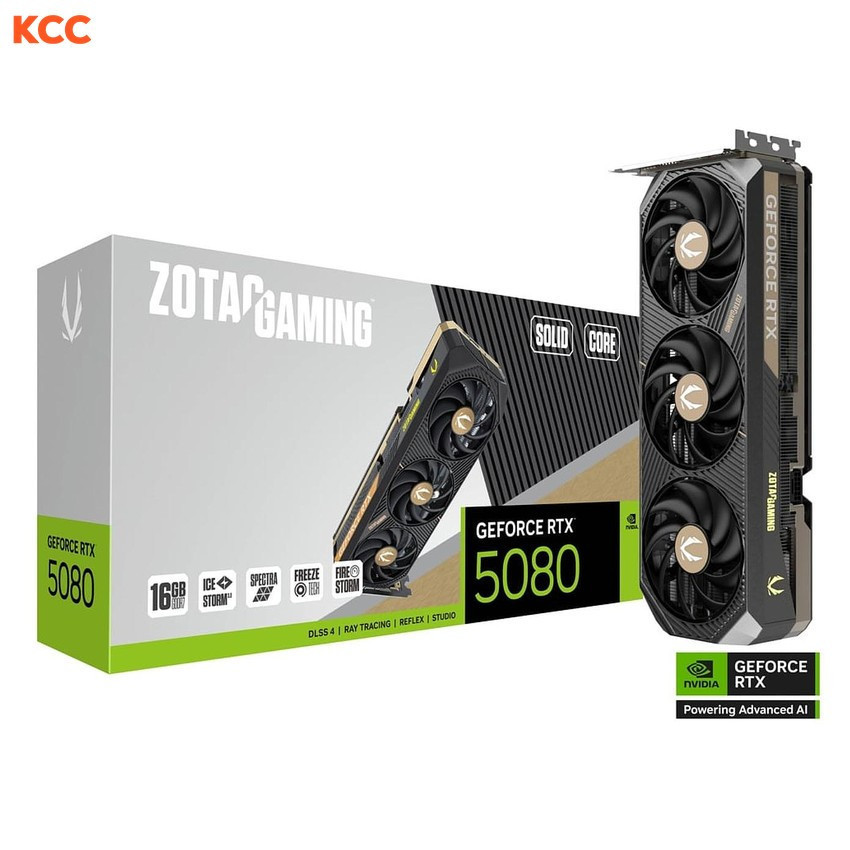 VGA ZOTAC GAMING GeForce RTX 5080 SOLID CORE (ZT-B50800D2-10P)