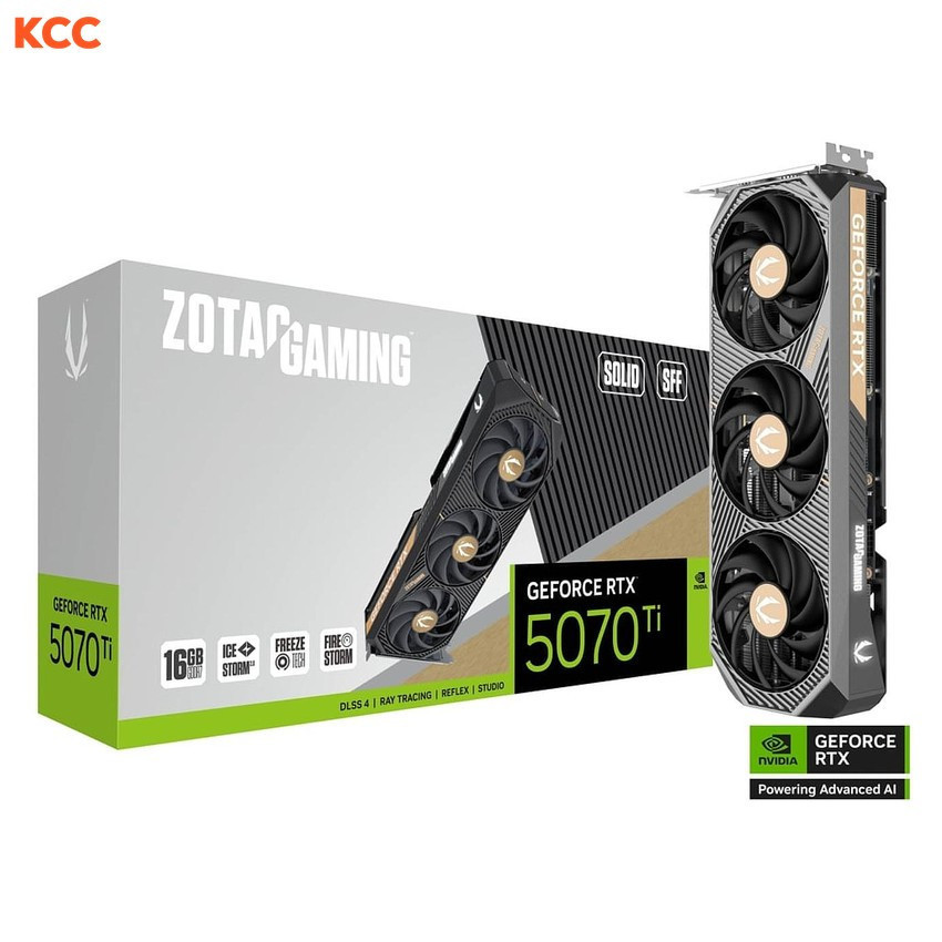 VGA ZOTAC GAMING GeForce RTX 5070 Ti SOLID SFF (ZT-B50710D3-10P)