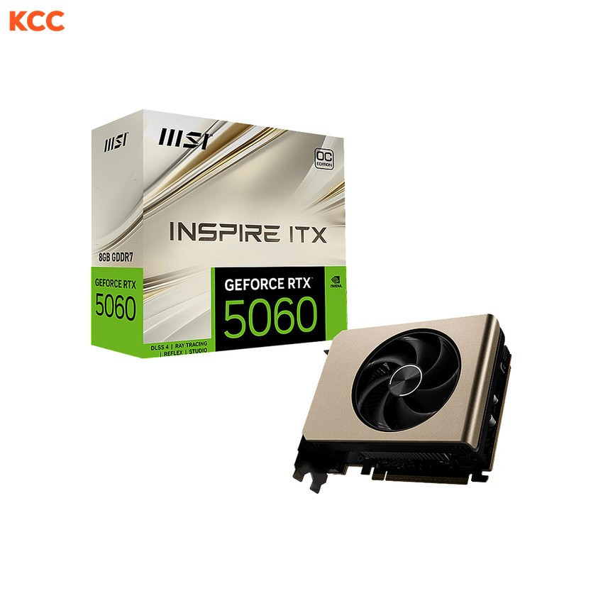 Card màn hình MSI GeForce RTX 5060 8G INSPIRE ITX OC