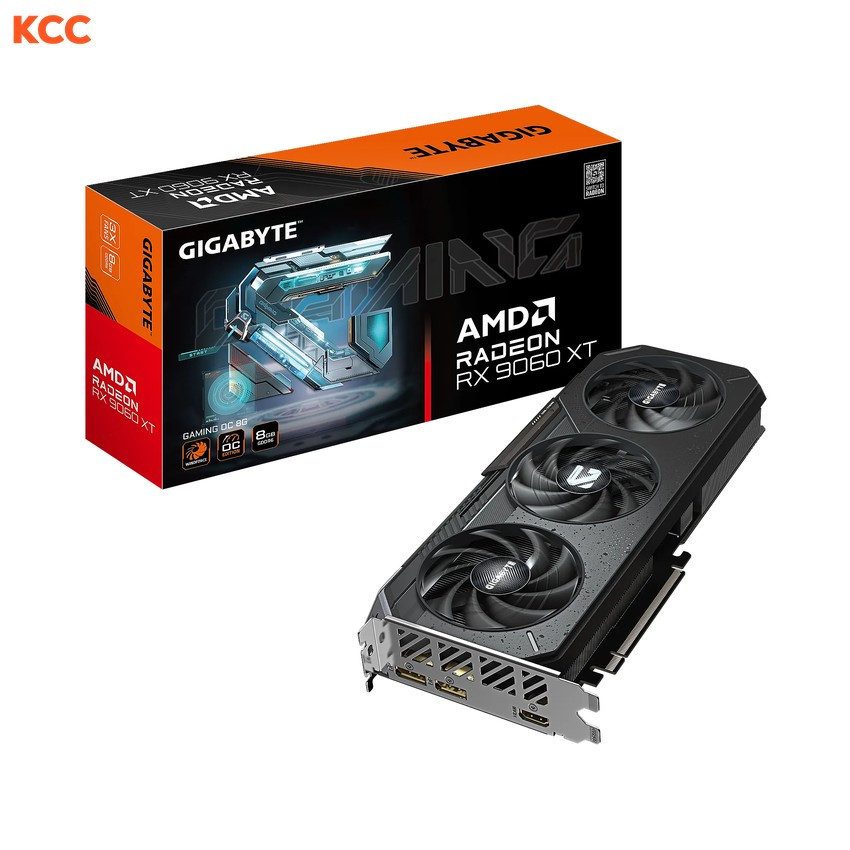 Card màn hình Gigabyte Radeon RX 9060 XT GAMING OC 8G (GV-R9060XTGAMING OC-8GD)