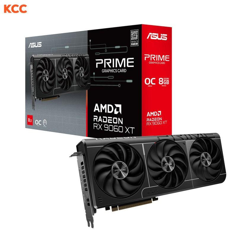 VGA ASUS Prime Radeon RX 9060 XT OC Edition 8GB GDDR6 (PRIME-RX9060XT-O8G)