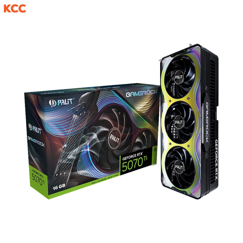 Card màn hình Palit GeForce RTX 5070 Ti GameRock 16GB GDDR7