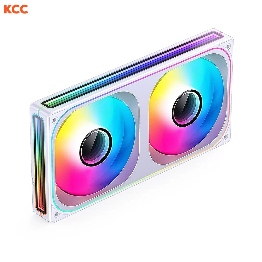 Fan case tản nhiệt Jonsbo ZB-240WR (White - Ngược)