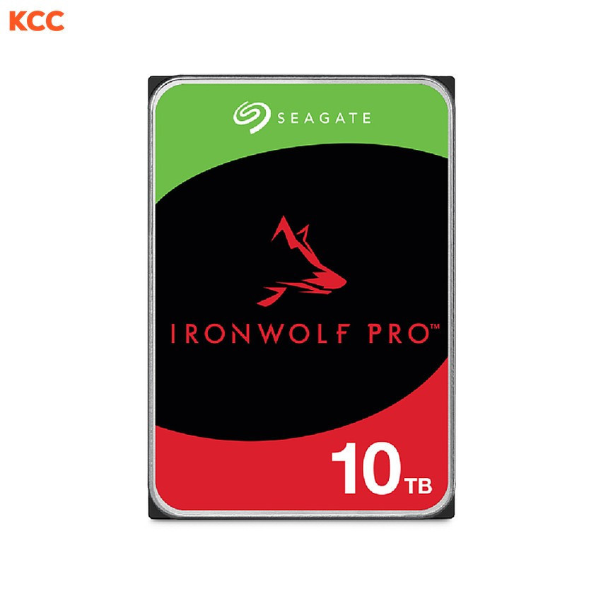 Ổ cứng HDD NAS Seagate Ironwolf Pro 10TB 3.5 Sata3 7200 RPM, 256MB cache (ST10000NT001)