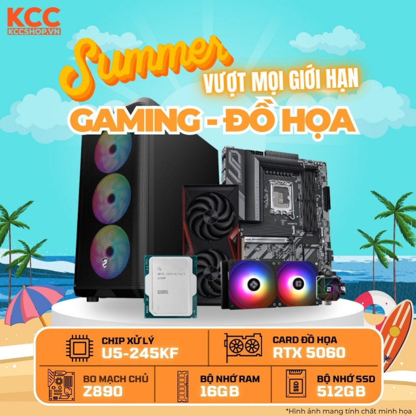 PC KCC Intel U5-245KF / VGA RTX 5060