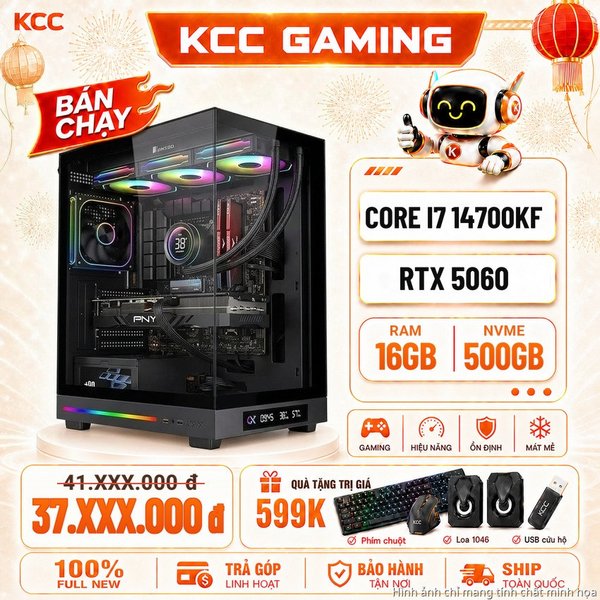 PC KCC Intel i7-14700KF / VGA RTX 5060