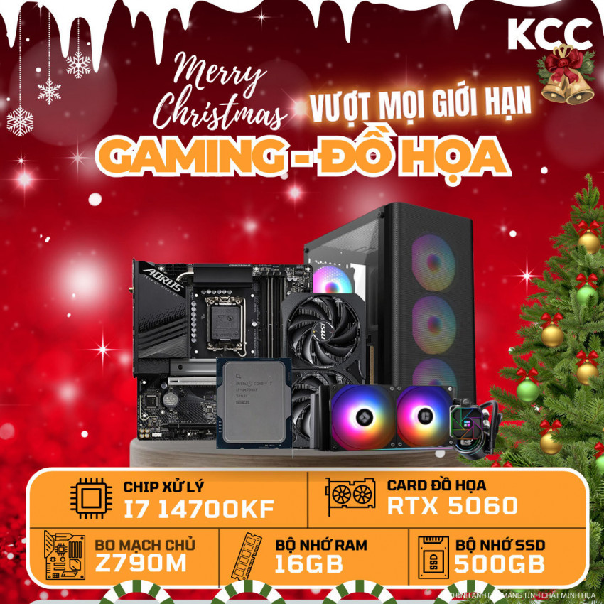 PC KCC Intel i7-14700KF / VGA RTX 5060