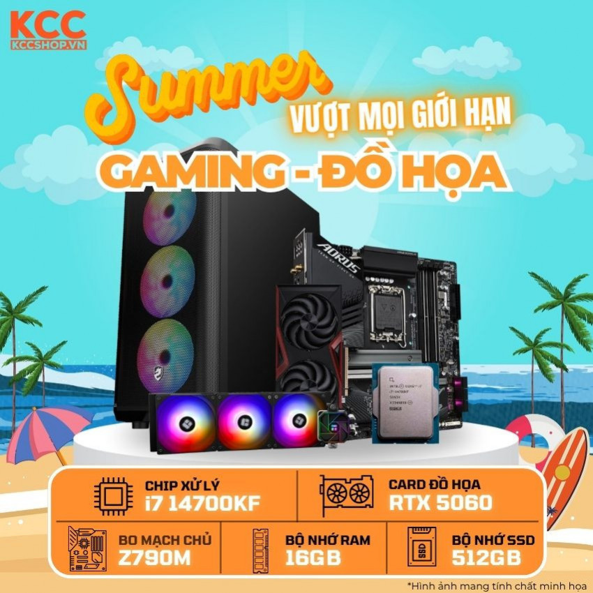 PC KCC Intel i7-14700KF / VGA RTX 5060