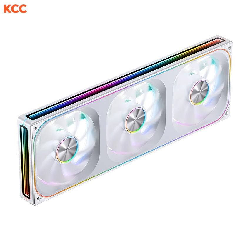 Fan case tản nhiệt Jonsbo ZA-360WR (White-Fan ngược)