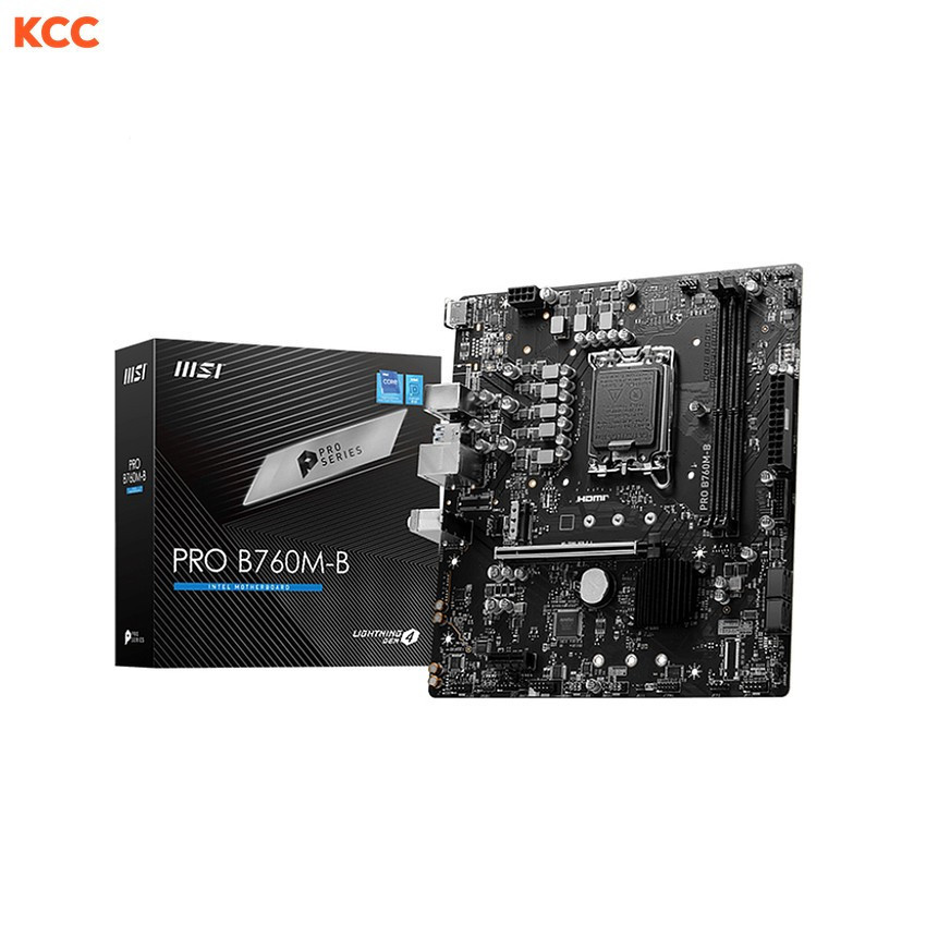 Mainboard MSI PRO B760M-B DDR4 (Có Sync Led) Full Box (BH Chính hãng 04/28) (2nd)