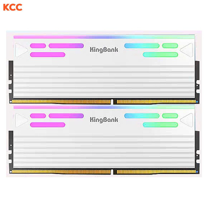 Ram Kingbank KFRB RGB CL36 32GB(16GBx2) 6000MHz DDR5 White