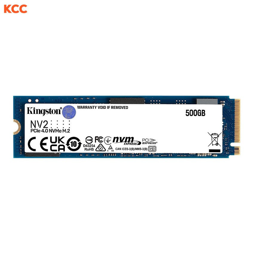 Ổ cứng SSD Kingston NV2 500GB PCIe 4.0 x4 NVMe M.2 (SNV2S/500G) (BH Chính hãng 11/25) (2nd)