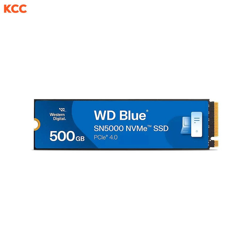 Ổ cứng SSD Western Digital Blue SN5000 500GB PCIe Gen4 x4 NVMe M.2 (WDS500G4B0E)