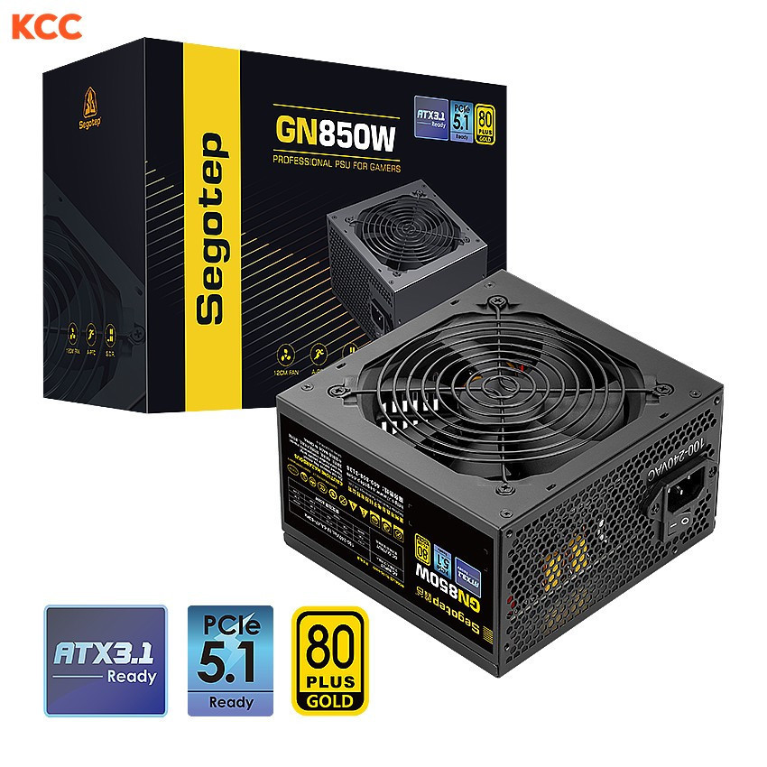 NGUỒN SEGOTEP GN850W 850W 80PLUS GOLD PCIE 5.1/ATX 3.1