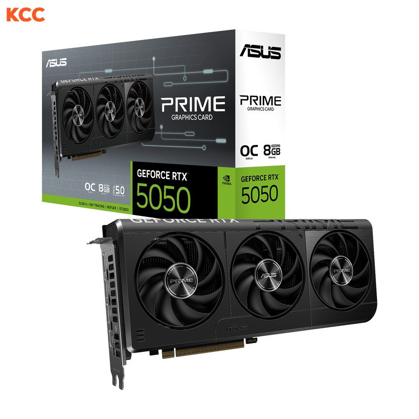 VGA ASUS Prime GeForce RTX 5050 8GB GDDR6 OC Edition (PRIME-RTX5050-O8G)