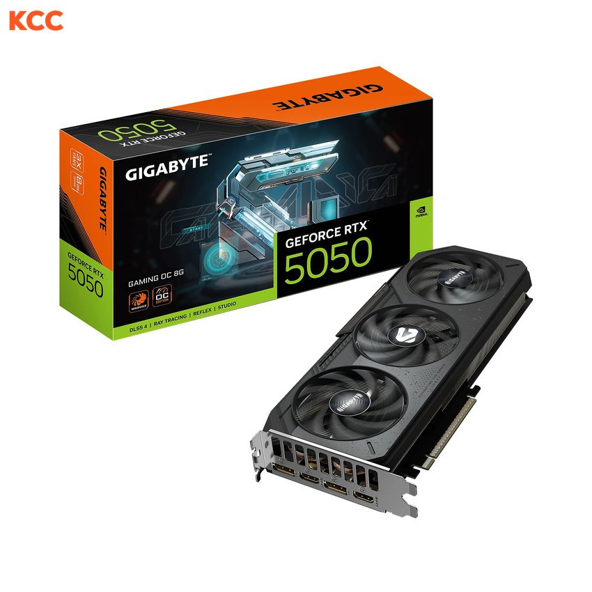 VGA Gigabyte GeForce RTX 5050 GAMING OC 8G (GV-N5050GAMING OC-8GD)
