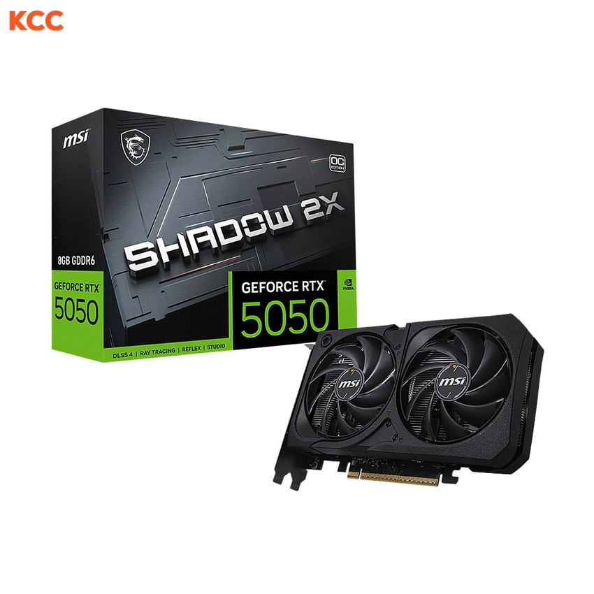Card màn hình MSI GeForce RTX 5050 8G SHADOW 2X OC