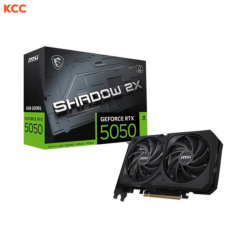 Card màn hình MSI GeForce RTX 5050 8G SHADOW 2X