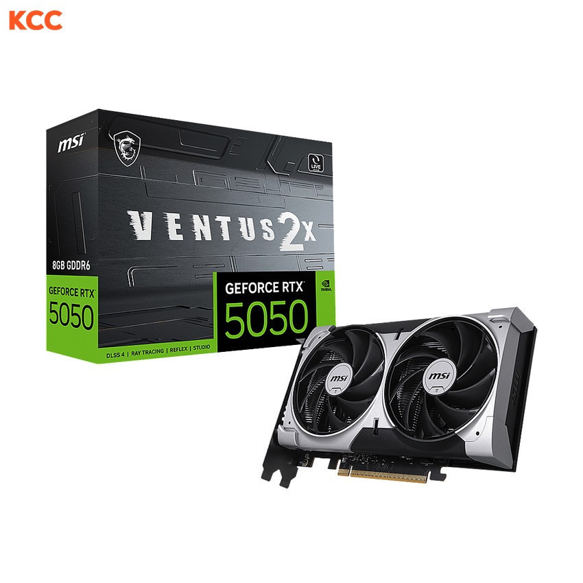 Card màn hình MSI GeForce RTX 5050 8G VENTUS 2X
