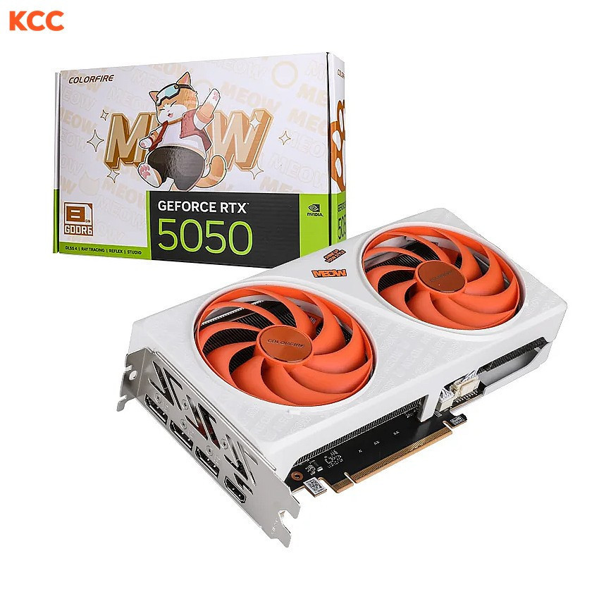 VGA Colorful COLORFIRE GeForce RTX 5050 MEOW-ORG DUO 8GB-V