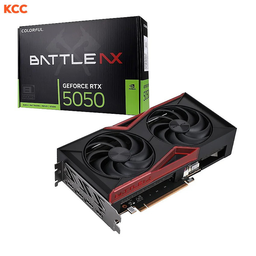 VGA Colorful GeForce RTX 5050 Battle AX DUO 8GB-V(Colorful GeForce RTX 5050 NB DUO 8GB-V)